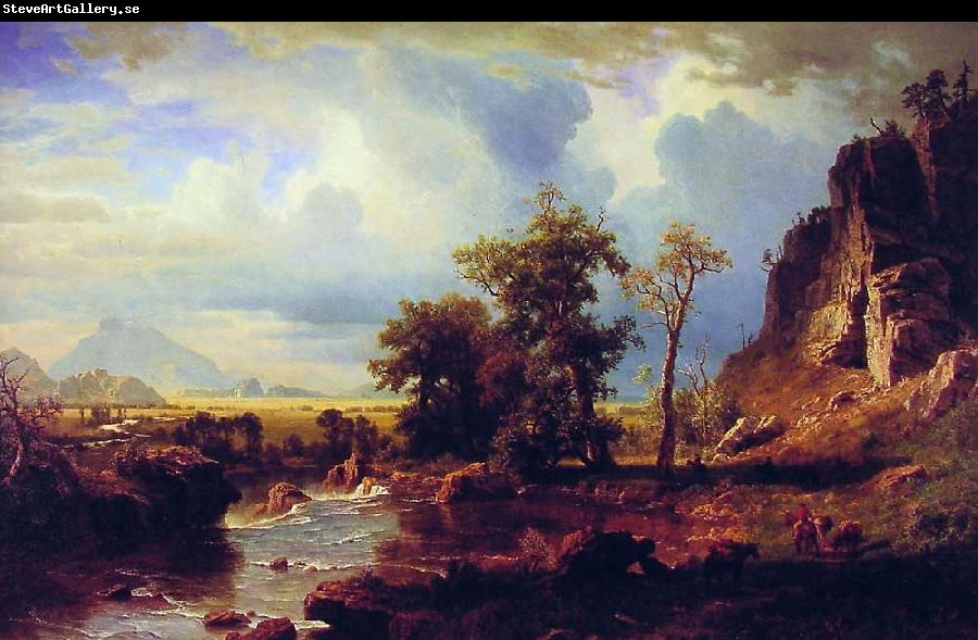 Albert Bierstadt North Fork of the Platte Nebraska